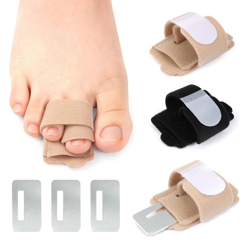 1Pcs Hammer Toe Straightener Toe Splints Bandages For Correcting Hammertoe Crooked & Overlapping Toes Protector