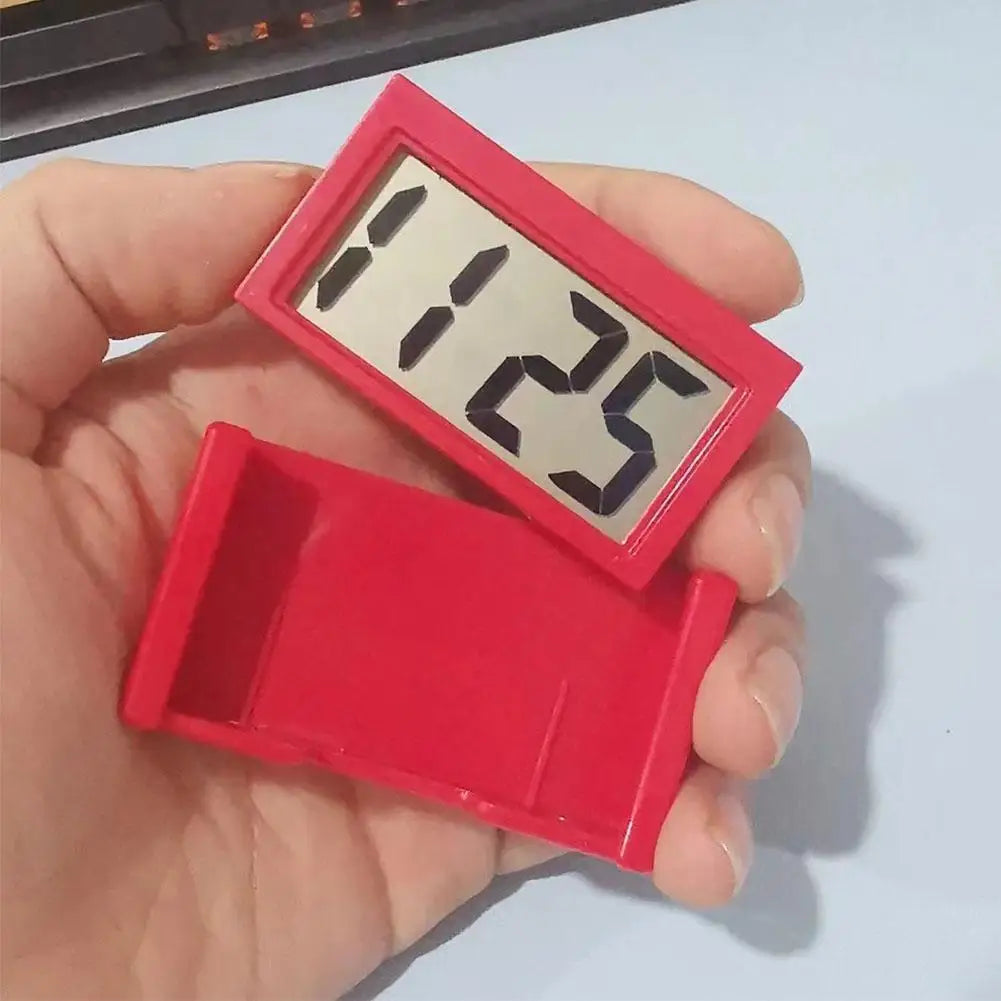 Mini Digital Clock Large Screen Car Dashboard Electronic Clock