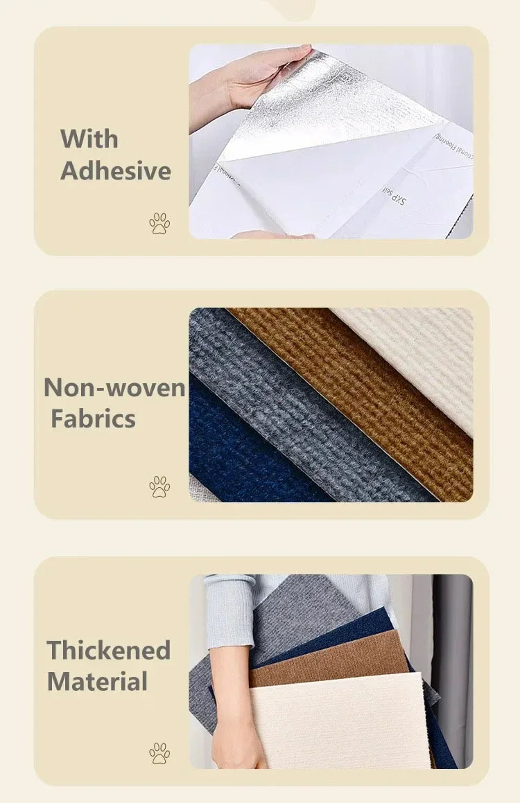 Sofa Scratching Post for ats Stuff Self- Adhesive Tape Carpet Scrapers for Cats Claw Sharpener Scratcher Accessories Scraper Pet