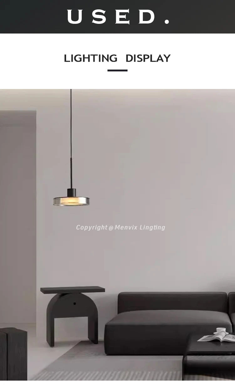 Menvix Nordic Modern Design Glass Small Chandelier for Bedroom Living Dining Room Led Pandant Light Home Decor Fixture Hang lamp