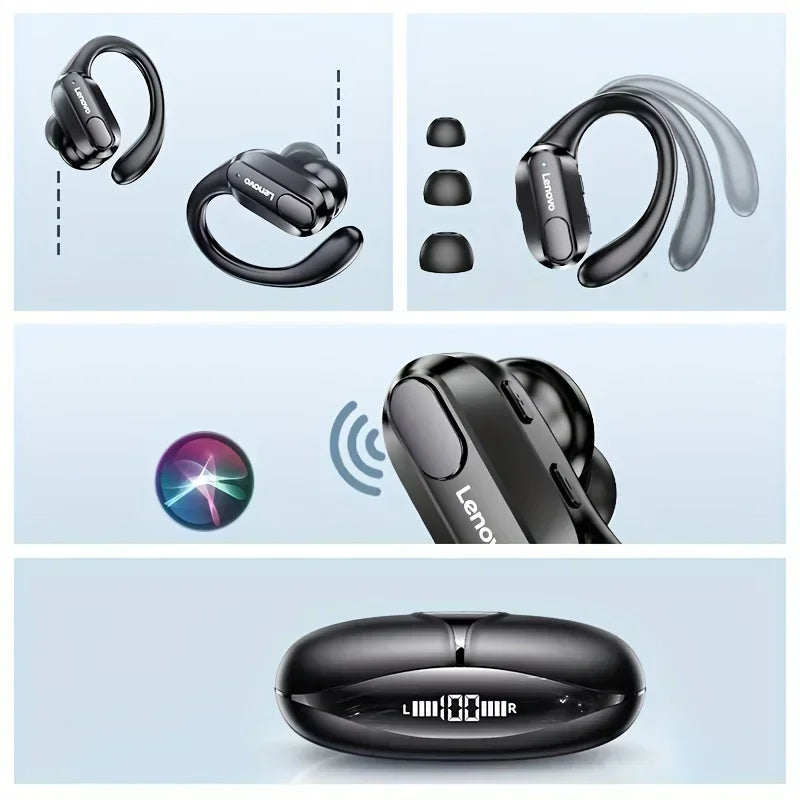 Lenovo XT80 Wireless Headphones Bluetooth 5.4 Earphones True with