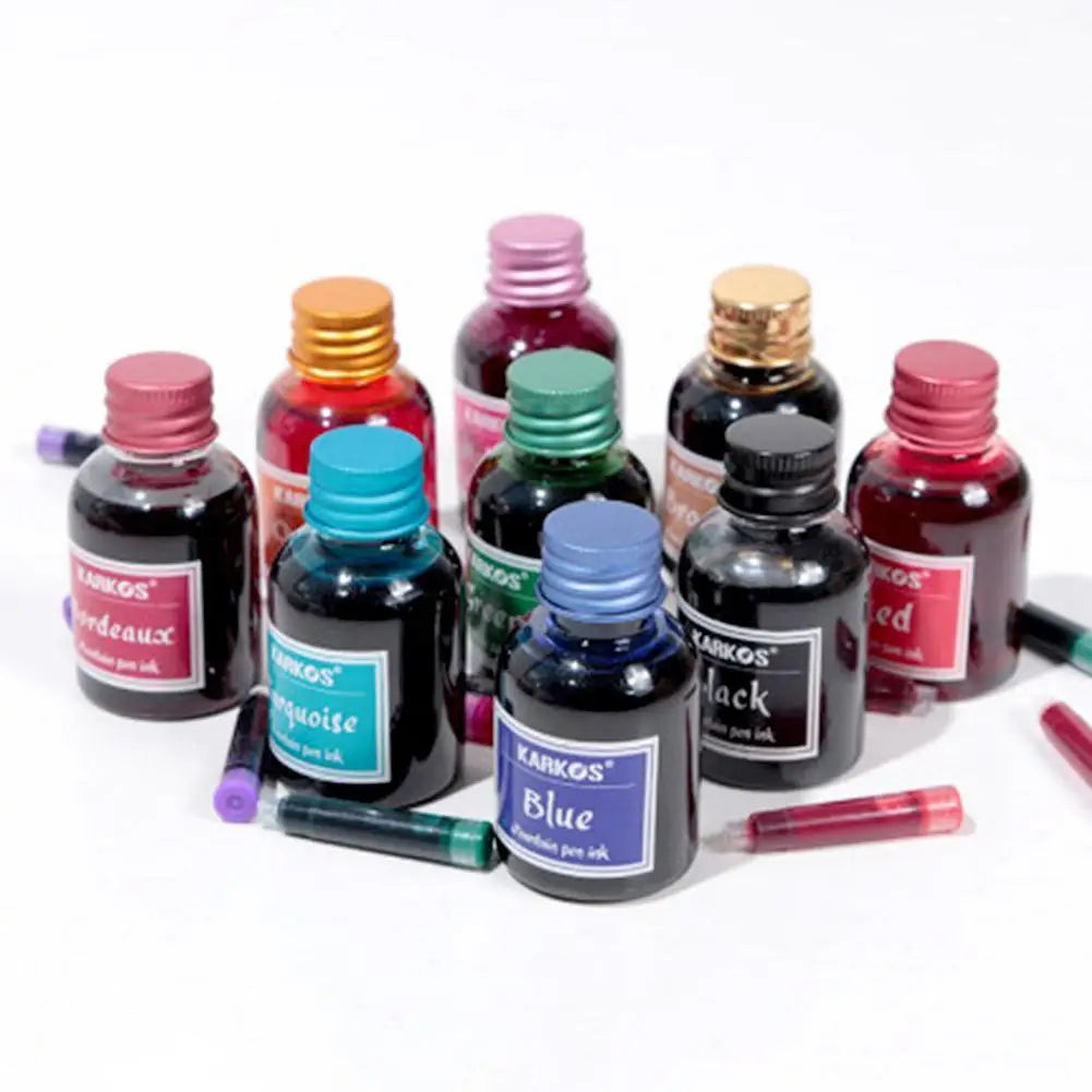 Pure Colorful Fountain Pen Ink Universal Refill Ink Stationery