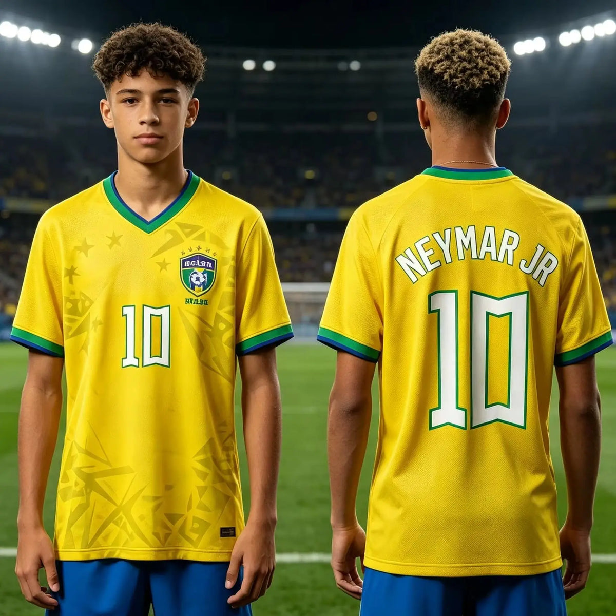 Brazil Neymar Jr 10 Soccer Top Men T Shirt