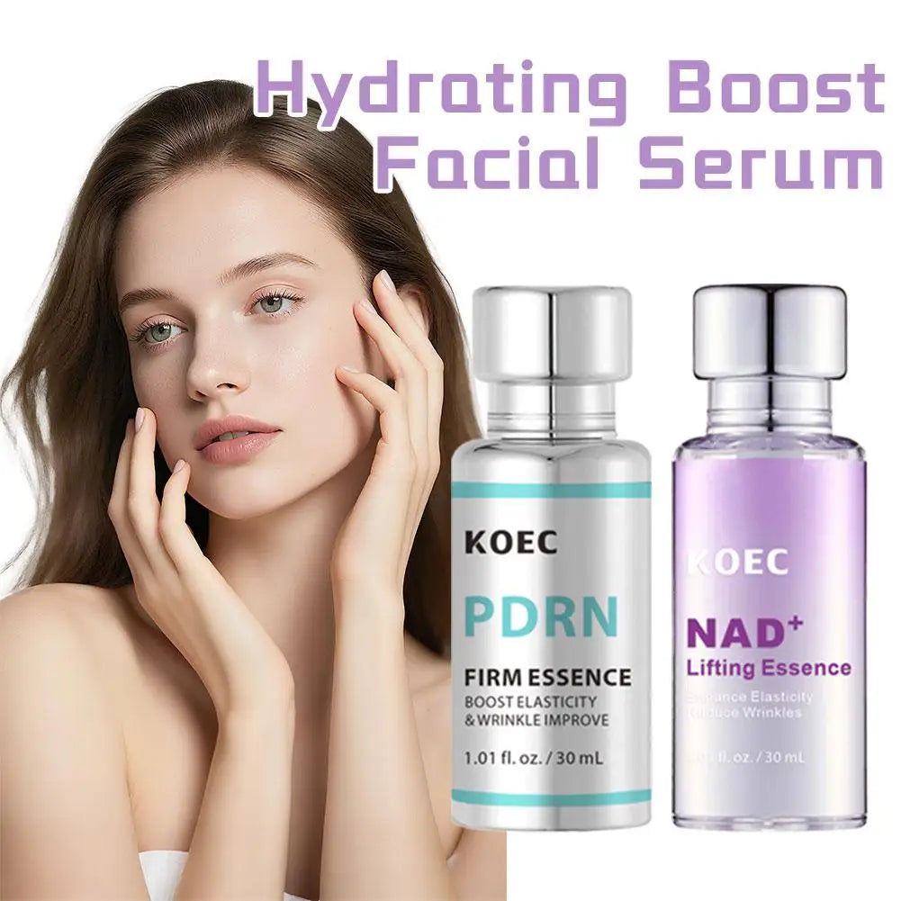 PDRN Korean Nad Plus Facial Essence Elastic Firming Anti Wrinkle Lifting Brightening Moisturizing Youth Serum 30ml Skin Care