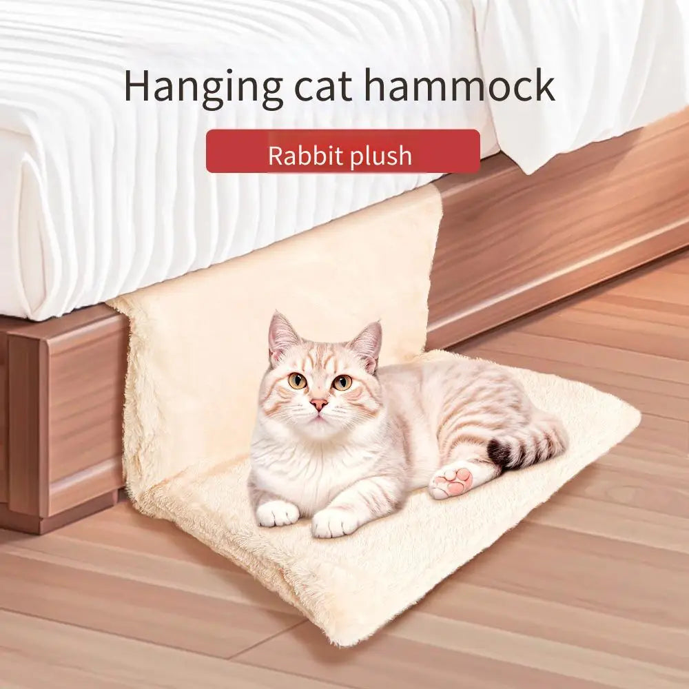 Cat hammock hanging removable and washable folding cat climbing frame villa cat nest manufacturer stock winter warm pet supplies