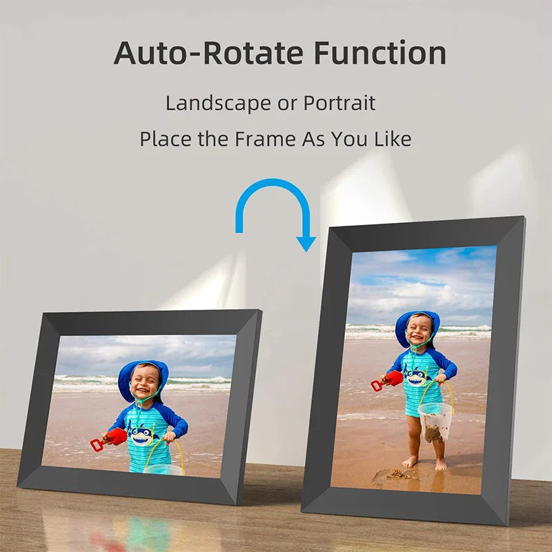 Frameo 10.1 Inch WiFi Digital Photo Frame with Calendar