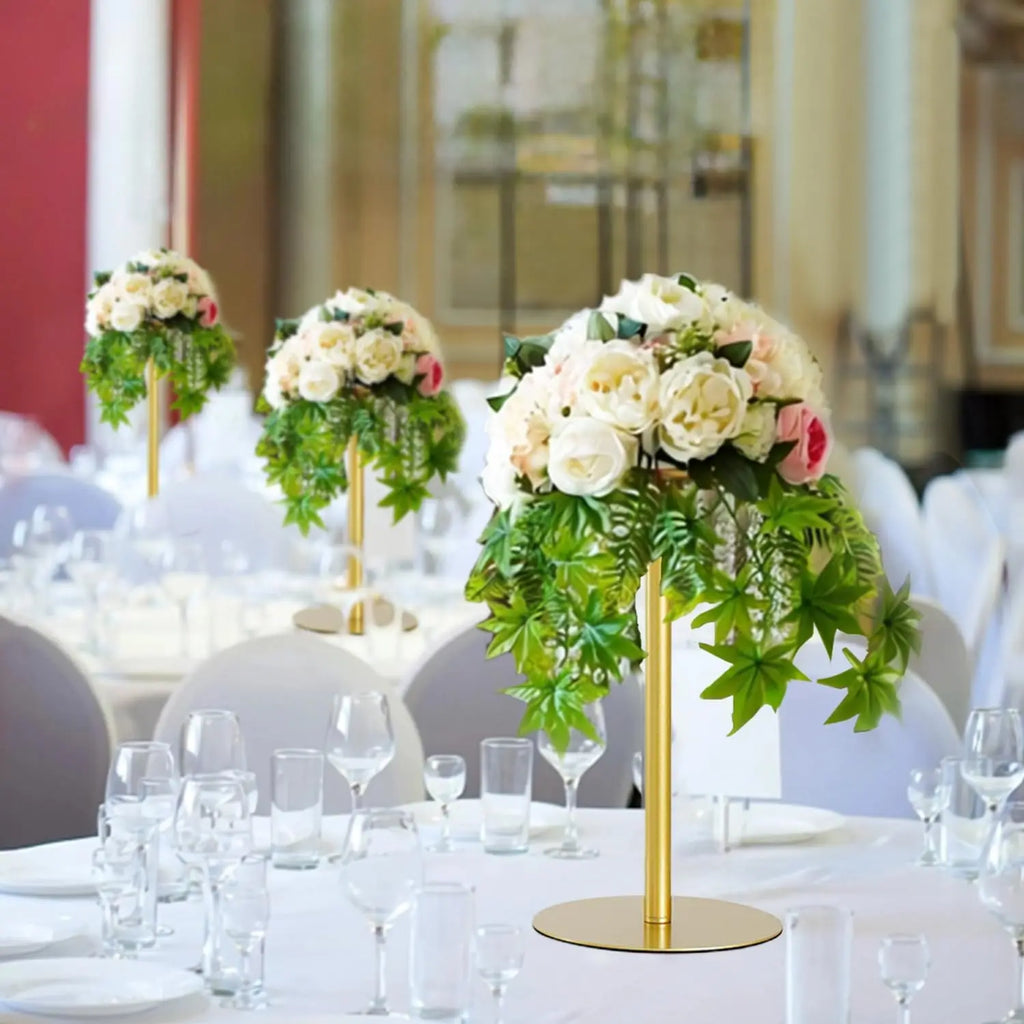 Wedding Centerpieces for Tables 15.7in Metal Flower Stand Vase