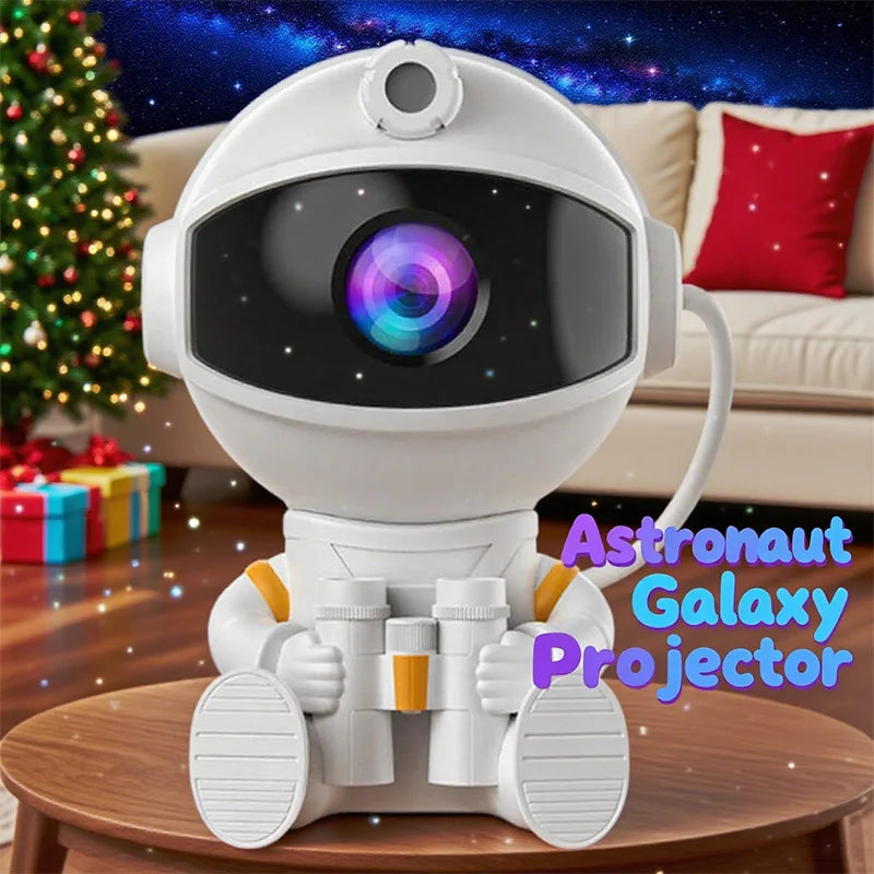Galaxy Nebula Projector Lamp, Astronaut Design