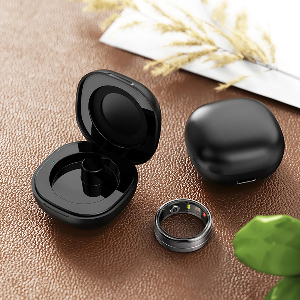Charging Case For Smart Ring Charging Box Cradle Dock For R09 R08 R02 R03 R04 R05 R06 Smart Ring Wireless Charger Case