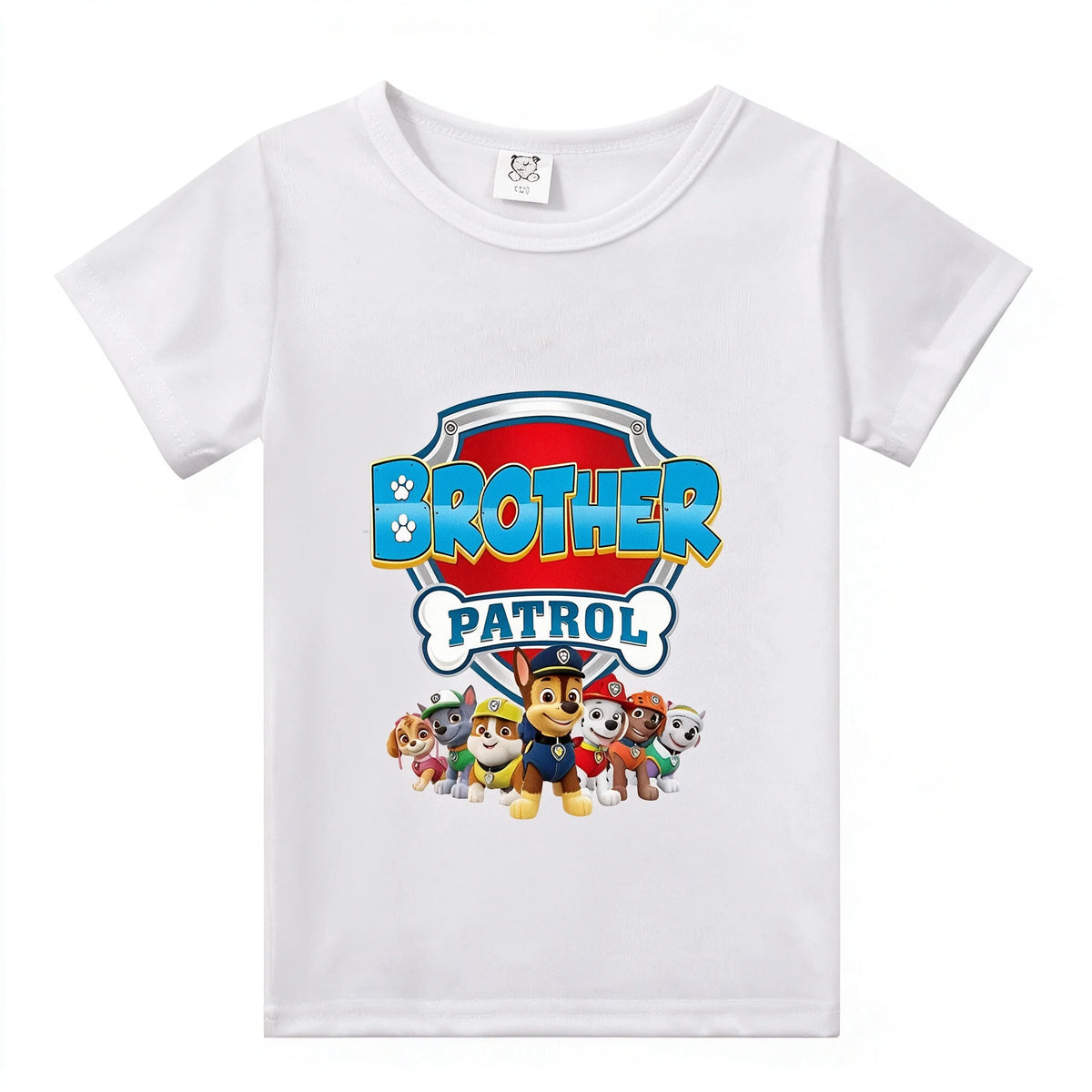 Paw Patrol Parent-child Outfit Birthday Party Tee Dad Mom