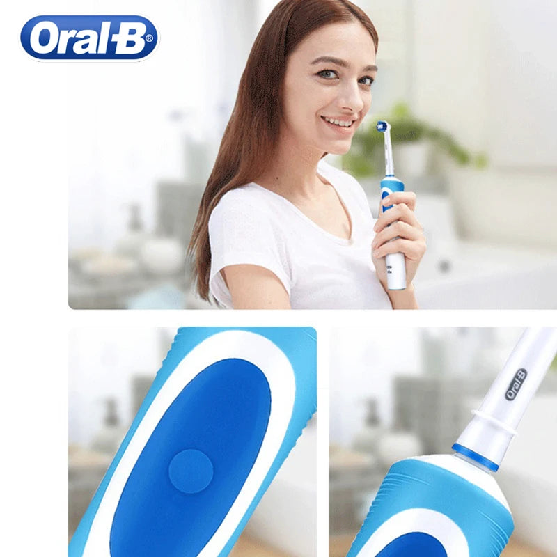 Oral B Electric Toothbrush Rotation Cleaning Oral 3D White