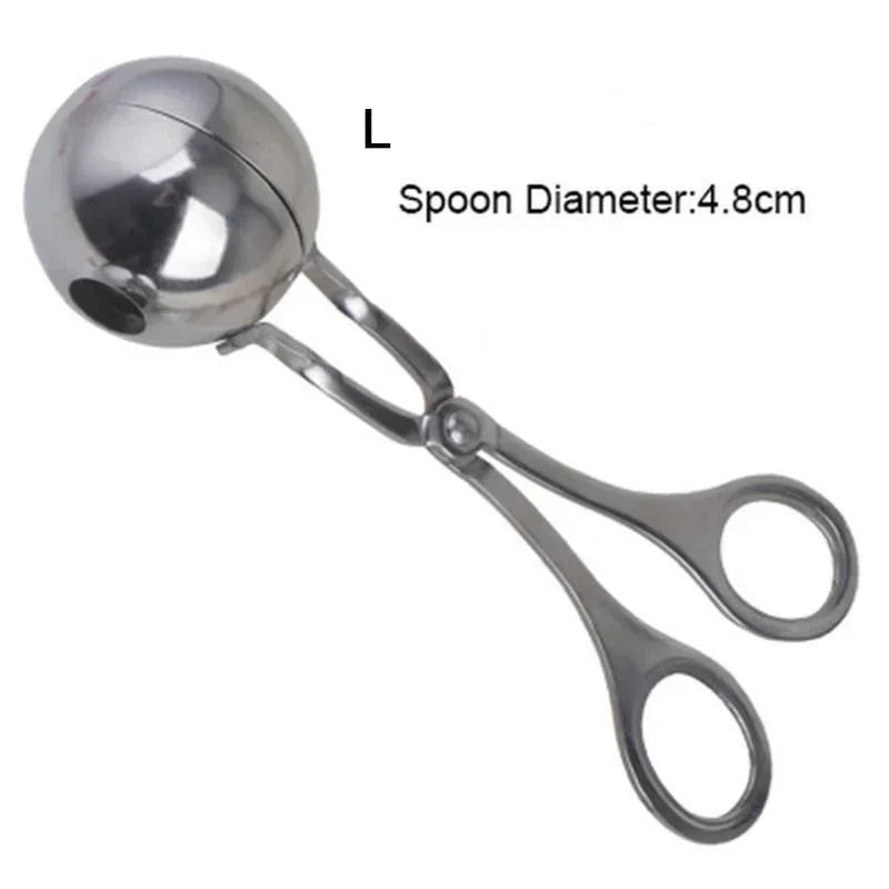 Meat Ball Maker Tool Stainless Steel Clip Round Rice