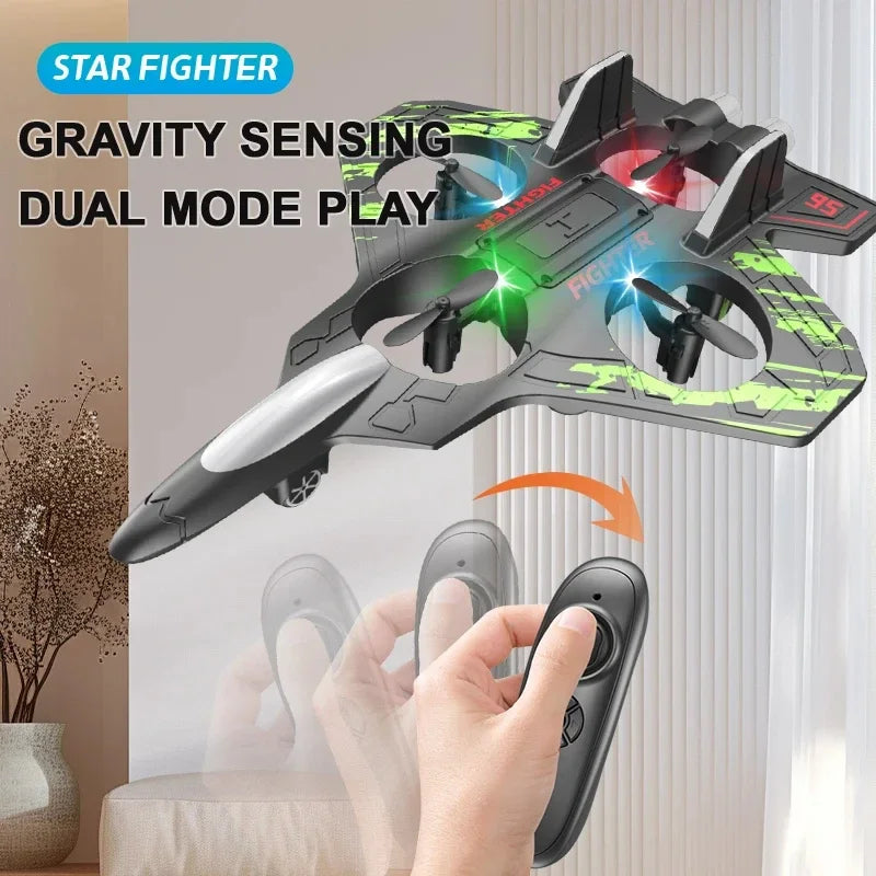 2.4G Remote Control Fighter Electric Foam Glider Stunt Tumbling