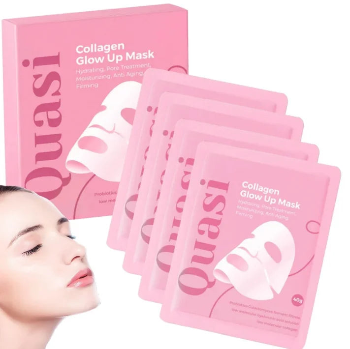 Korean Professional Night Repairing Mask 4pcs Set Quasi Collagen