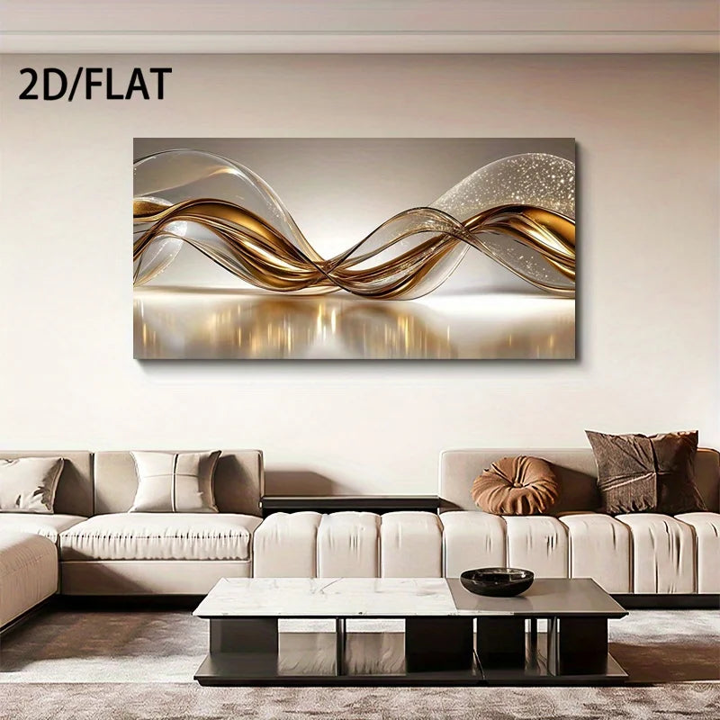 Extra Large Modern Abstract Canvas Painting Wall Art Decor for Living Room, Bedroom, Office Unframed Poster Print for Home Decor