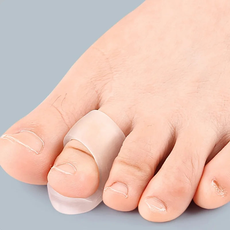 2pcs Set of Hammer Shaped Toes, Used for Curling, Bending, And Claw Shaped Toe Lifting, Toe Tips, And Toe Pads