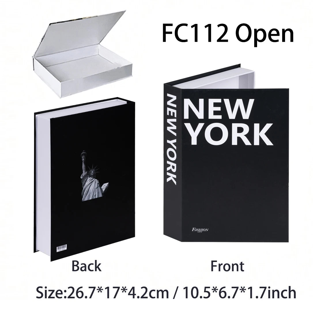 Luxury Fake Books Home Decoration Accessories for Living Room Fashion Fake Book Storage Box Simple Nordic Coffee Table Books
