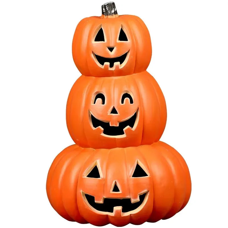 LED Triple-Layer Glowing Pumpkin Decor