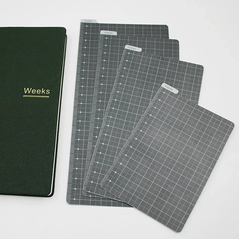 Fromthenon Notebooks Divider Ruler Board Diary Writing Plate Mat