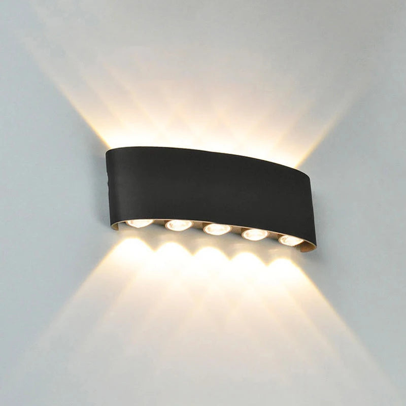 Up and Down LED Wall Lamp Waterproof Interior Wall
