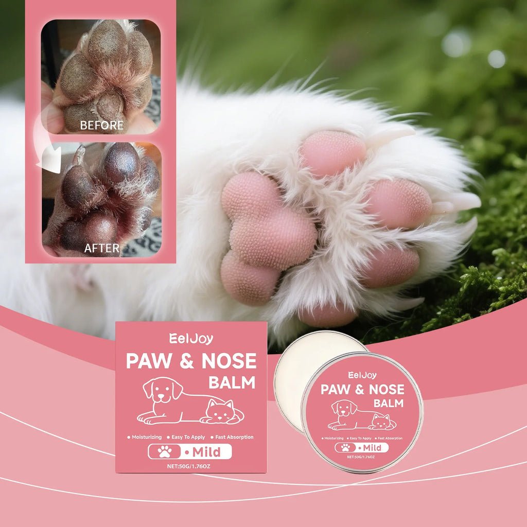 Pet Paw Care Wax Natural Anti Friction Wear Heal Dry Cracked Paws