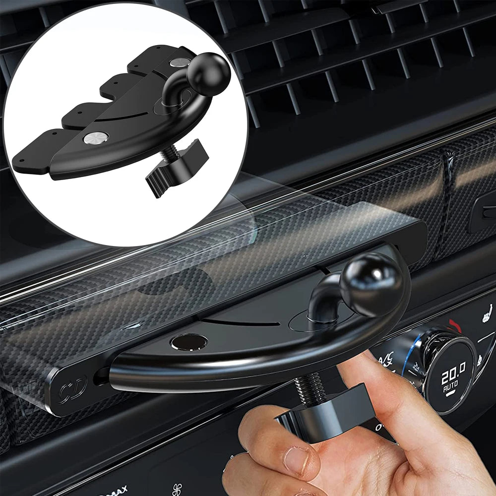 Car CD Slot Mobile Phone Holder Accessories 17mm Ball