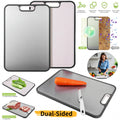 Double Sided Titanium Cutting Board for Kitchen Cutting Board for Double Sided Food Grade Pure Titanium Wheat Straw PP Easy to C