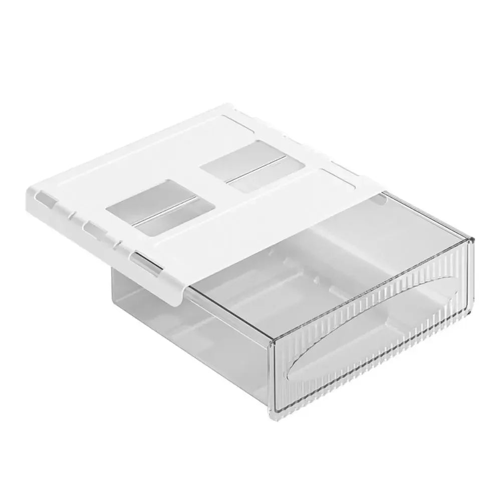 Drawer Storage Box Under Table Hidden Self-Adhesive Drawer Type Storage Cabinet Office Desk Organizing Large Capacity Drawer