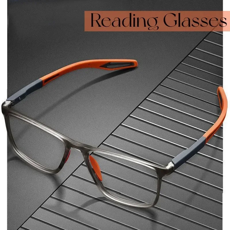 0 +25 +50 +75 +100 Reading Glasses Anti Blue Light Elderly Eyewears Men Women's Large Frame Eyeglasses