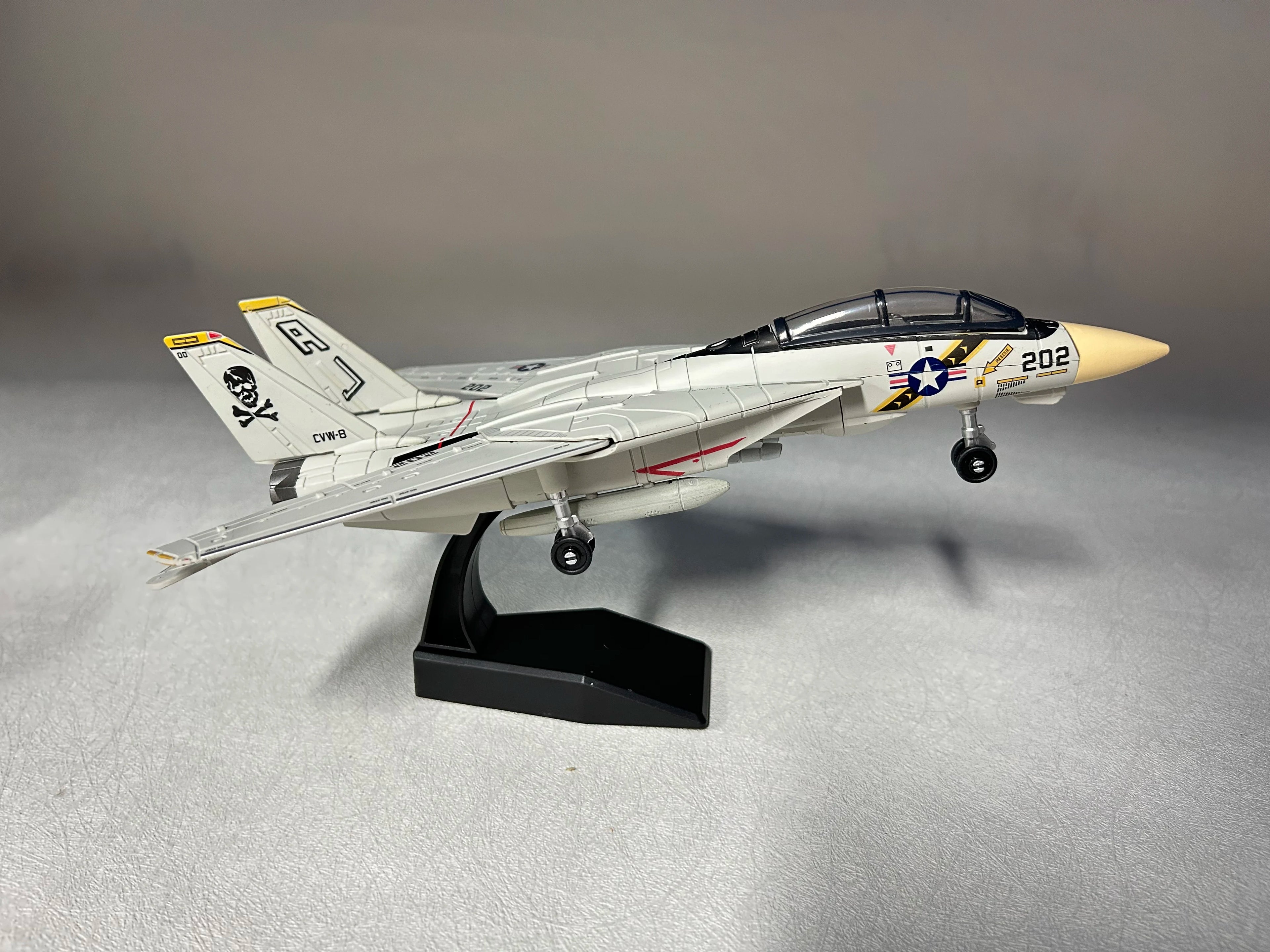 Model 1/72 American Plane F14 Panda Multi Purpose Fighter Non Glued Pre Colored Assembly Model Building Souvenir Collection