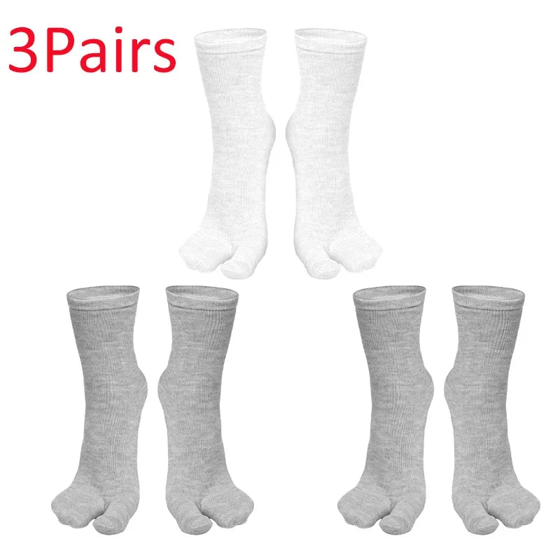 Wiggle Socks Fashion Japanese Style Tabi Toe Socks For Men Women