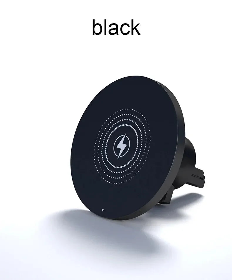 Magnetic Car Wireless Charger Magnet Fast Charging Station Car Phone Holder Mount for iPhone 17 16 15 14 13 Pro Max Min Macsafe