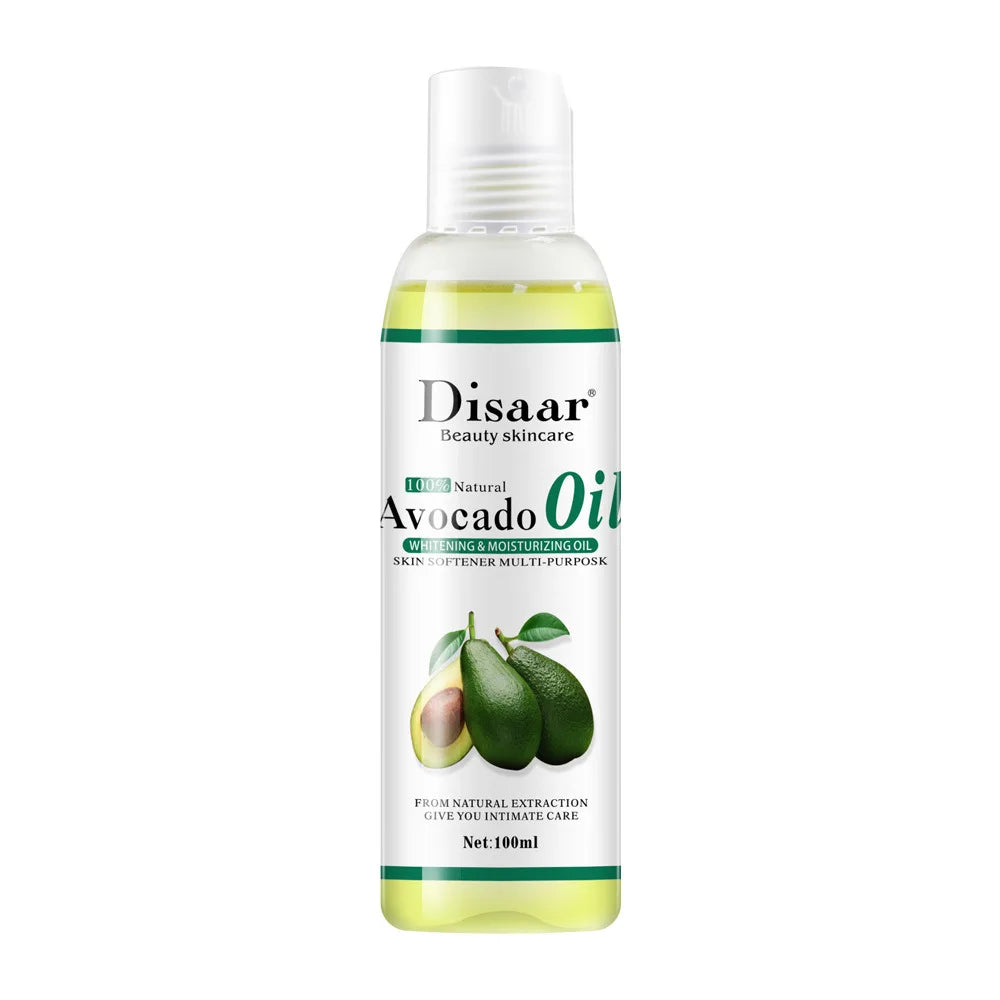 100ml Natural Organic Avocado Oil Skin Care Relaxing Massage Oil Moisturizing Body Oil Firming Sooth Skin Body Skin Care