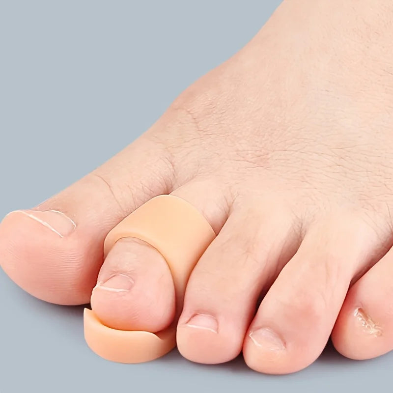 2pcs Set of Hammer Shaped Toes, Used for Curling, Bending, And Claw Shaped Toe Lifting, Toe Tips, And Toe Pads