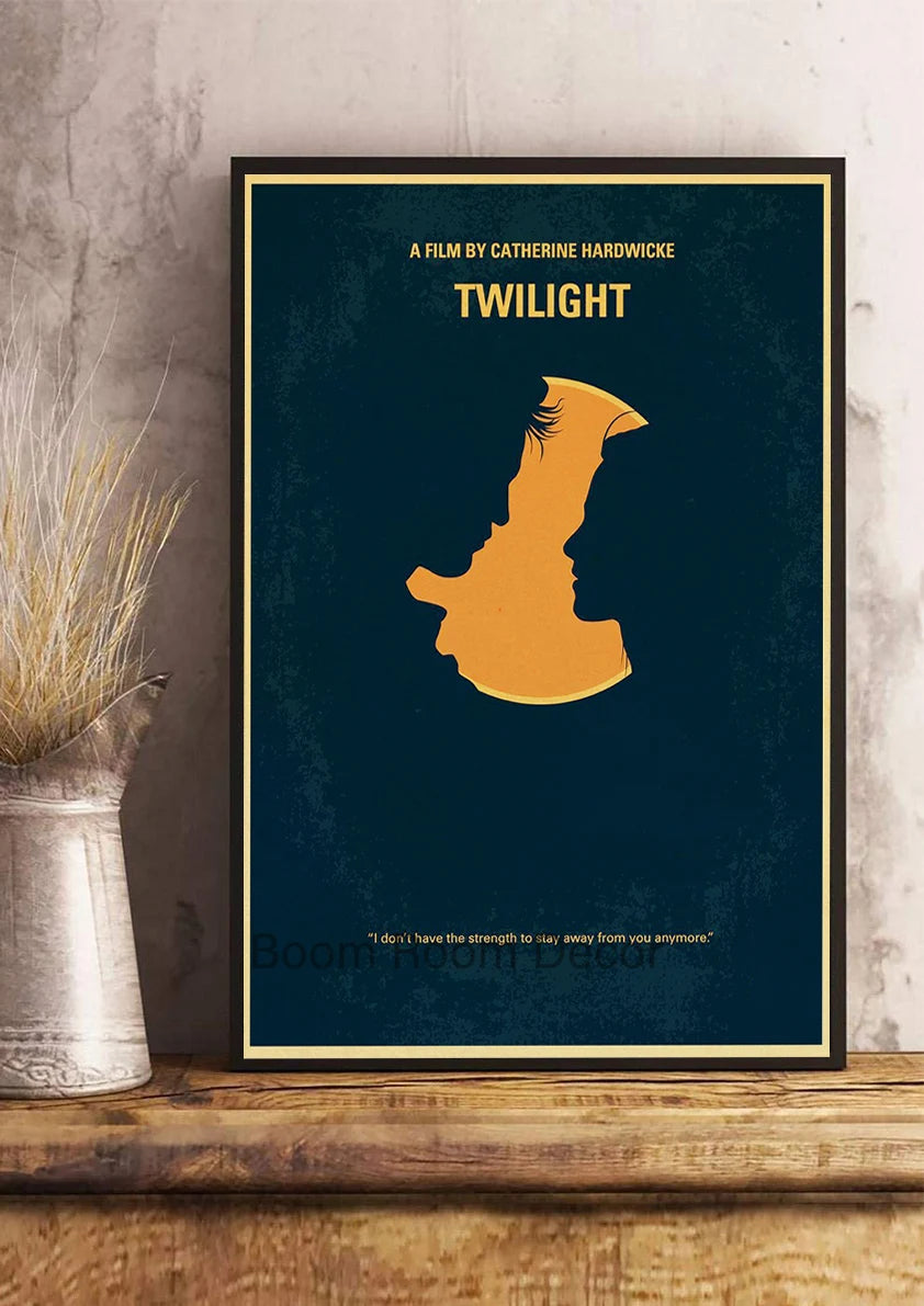 Film TV Movie Twilight Vintage Posters Wall Bedroom Painting Nostalgia Decor Aesthetic Cartoon Art Gift Print Art Wall Paintings