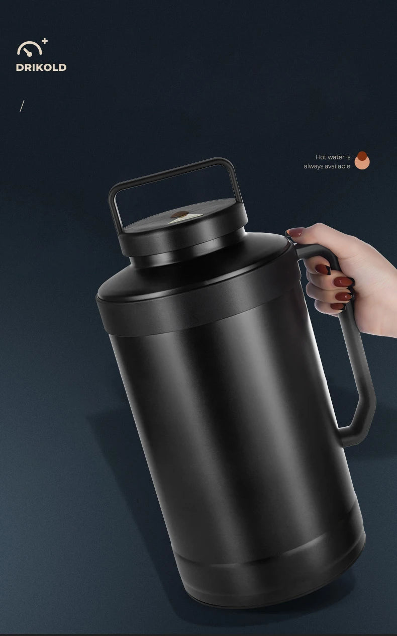 GIANXI Leakproof Thermos Outdoor Portable Thermos Bottle Large Capacity Keep Warm And Cold Tumbler Thermal Water Bottle