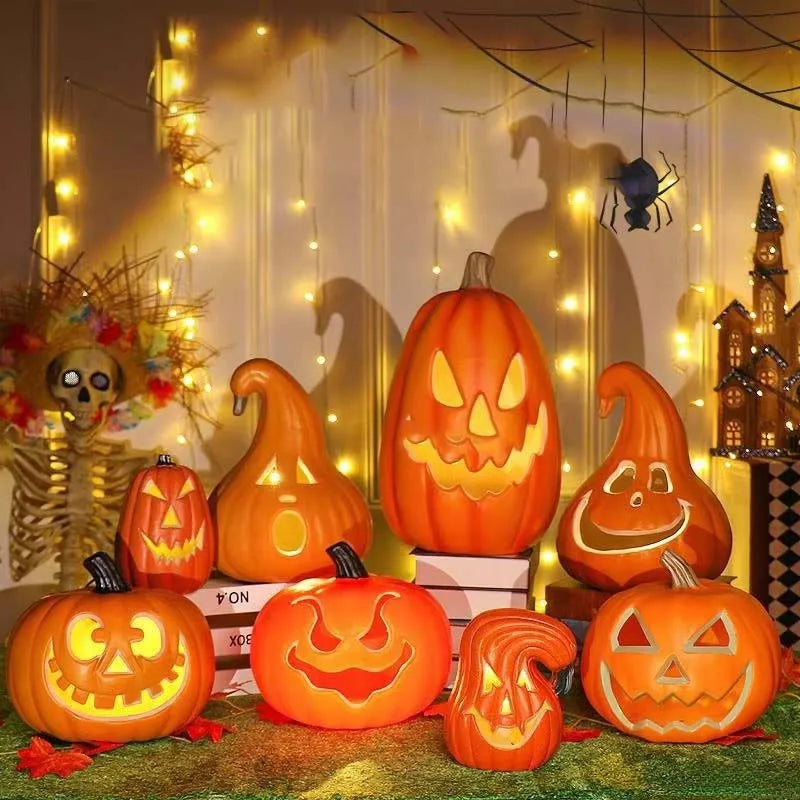 LED Triple-Layer Glowing Pumpkin Decor