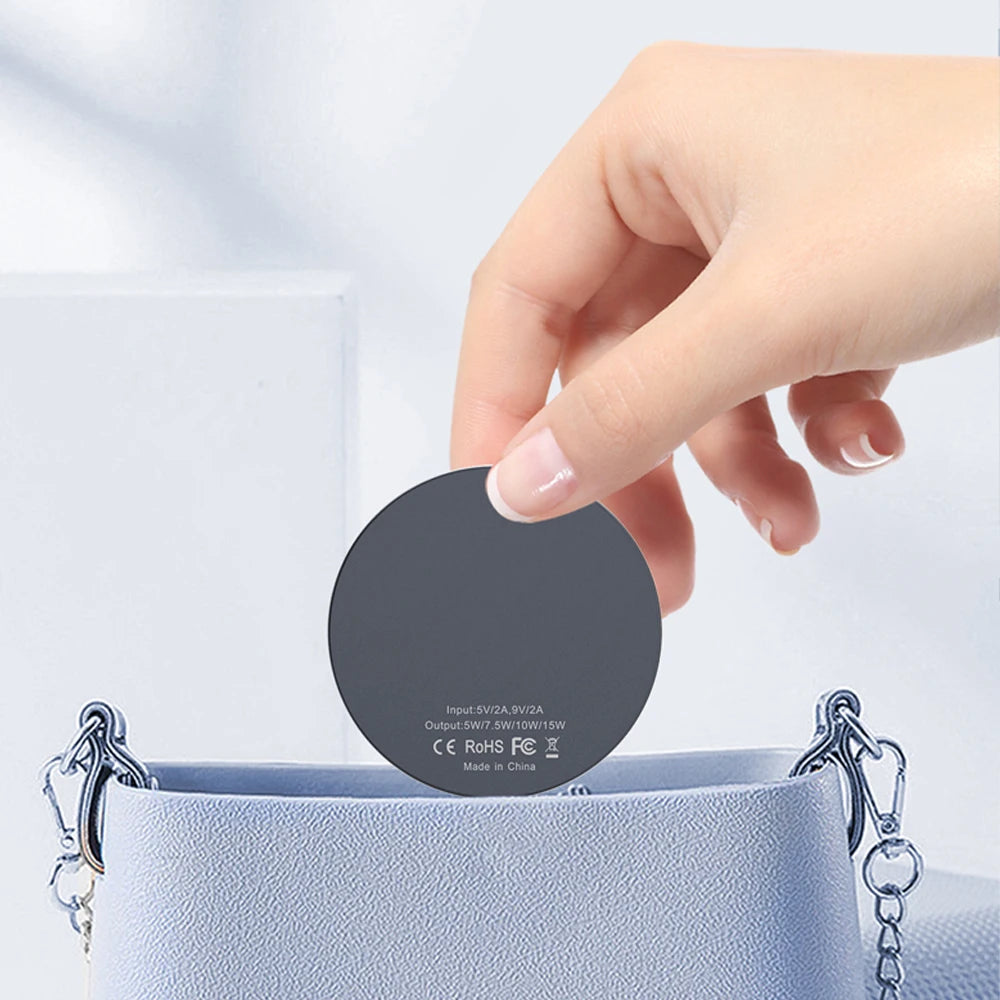 Magnetic Wireless Charger For iPhone 15 14 13 12 11 Pro XS Max Mini X XR Induction Fast Wireless Charging Pad For AirPods Pro 2