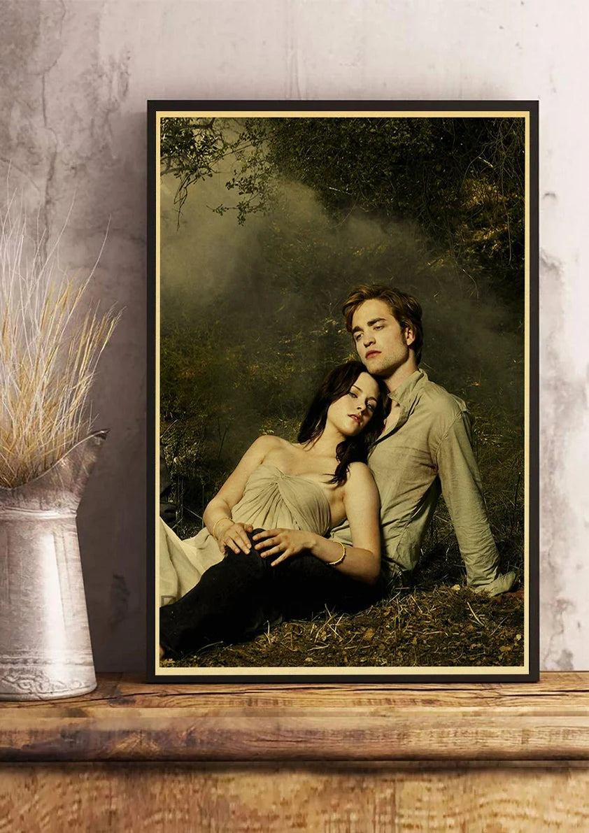 Film TV Movie Twilight Vintage Posters Wall Bedroom Painting Nostalgia Decor Aesthetic Cartoon Art Gift Print Art Wall Paintings
