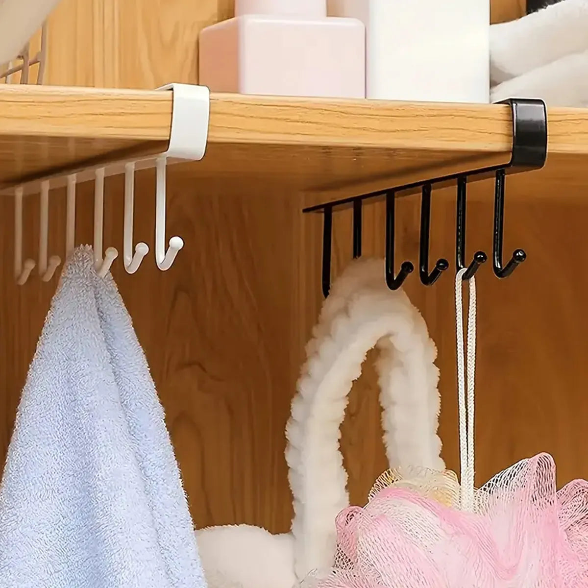 1pc/2pcs, Iron Keychain Display Rack, Multifunctional Storage Rack, Accessory Storage and Jewelry Rack, Kitchen Hook