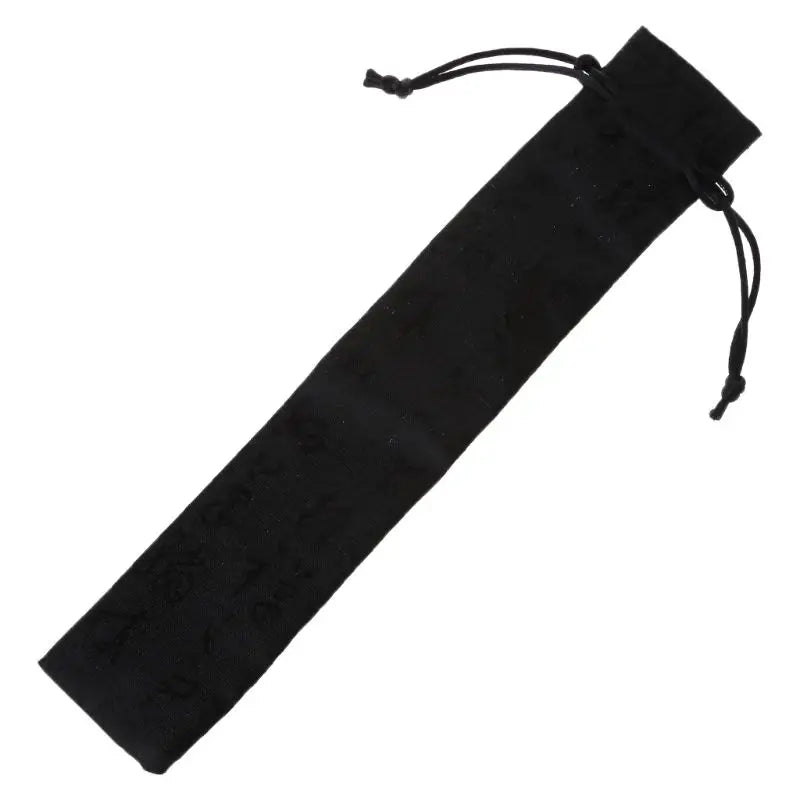 Chinese Style Decorative Folding Hand Fan Bag Dustproof Holder Prote