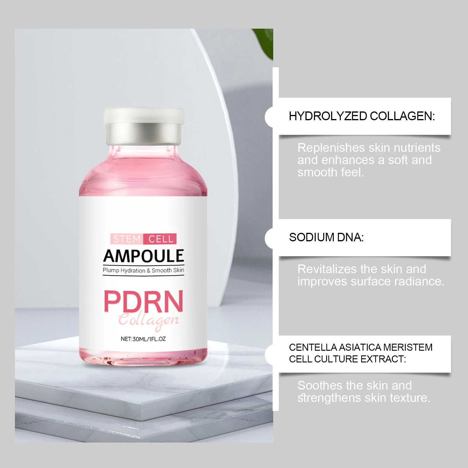 Moisturizing Hydrating Ampoule Essence Gentle hydration,moisturizing,anti-aging care for dry facial skin Daily skin care essence