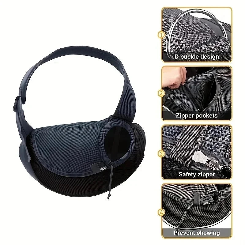 Hot pet backpack pet bag go out portable shoulder bag go out crossbody bag bag cat dog pet supplies