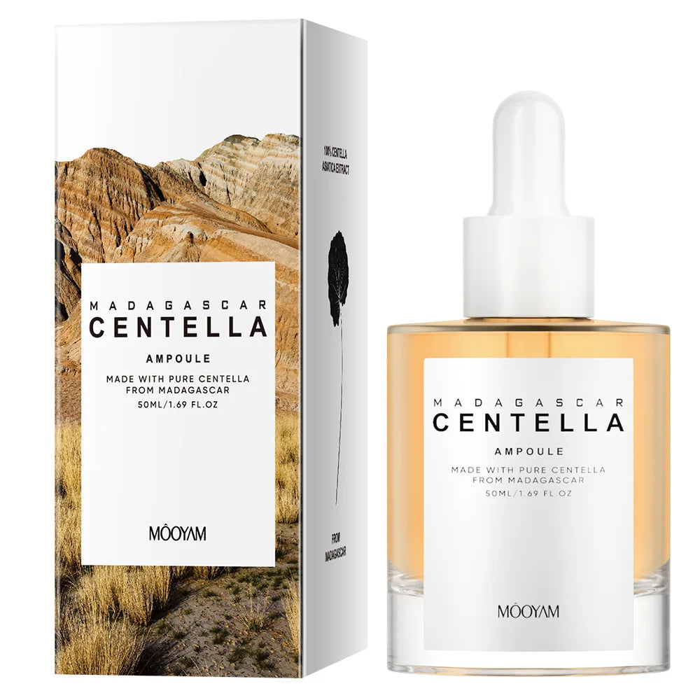 Madagascar Centella Asiatica Glow Essence Moisturizing Niacinamide Effective for Skin Care Pore Care for Sensitive Skin Ampoule