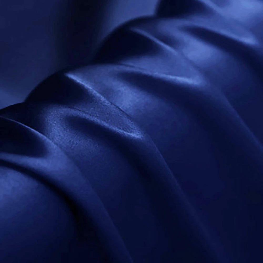 CISULI Pure Silk Stretch Satin Fabric,16momme,Width 140cm,Silk Lycra,Shirt and Dress Cloth Material