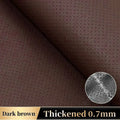 Self Adhesive Breathable Leather Car Seat Repair Perforated Faux Genuine Leather Leather Sofa Car Interior Refurbishment Sticker