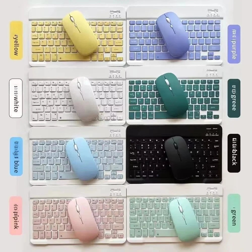 10-inch Bluetooth Keyboard and Mouse