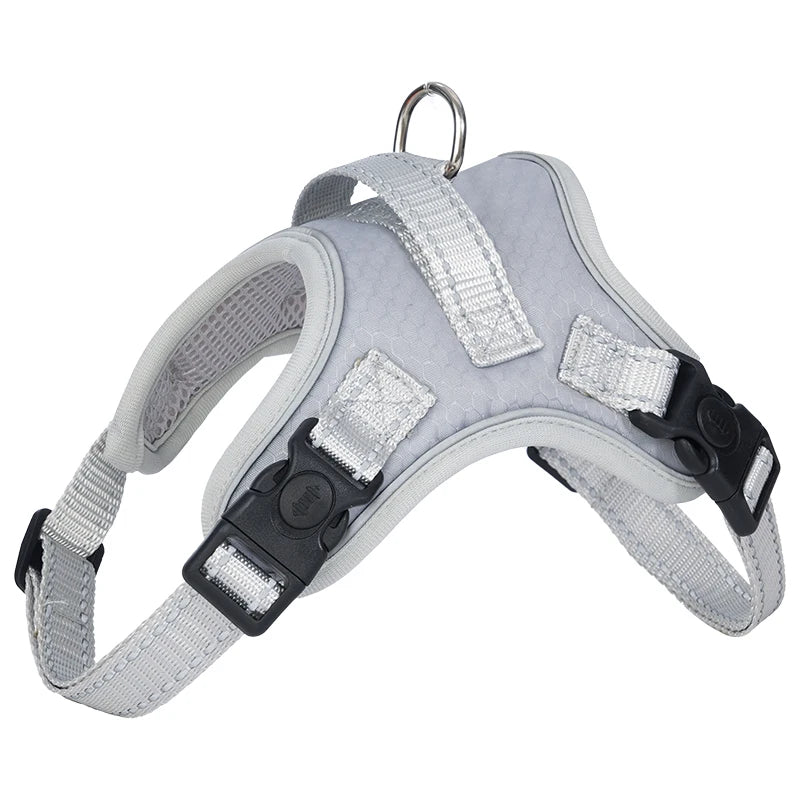 Dog Harness Pet Saddle Quick Wear Structure Protection Ultra Light Chest Strap Safety Anti Break Explosion Proof Dog Vest