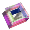 Color Acrylic Picture Frame Pendulum Table Square 4-inch Postcard Double-sided Display Stand Transparent Picture Frame Picture