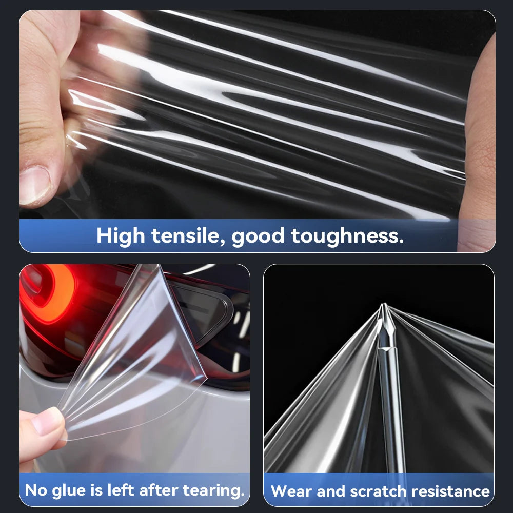 For JAECOO 7 J7 TPU Protection Film Car Pre-Cut Clear Headlight